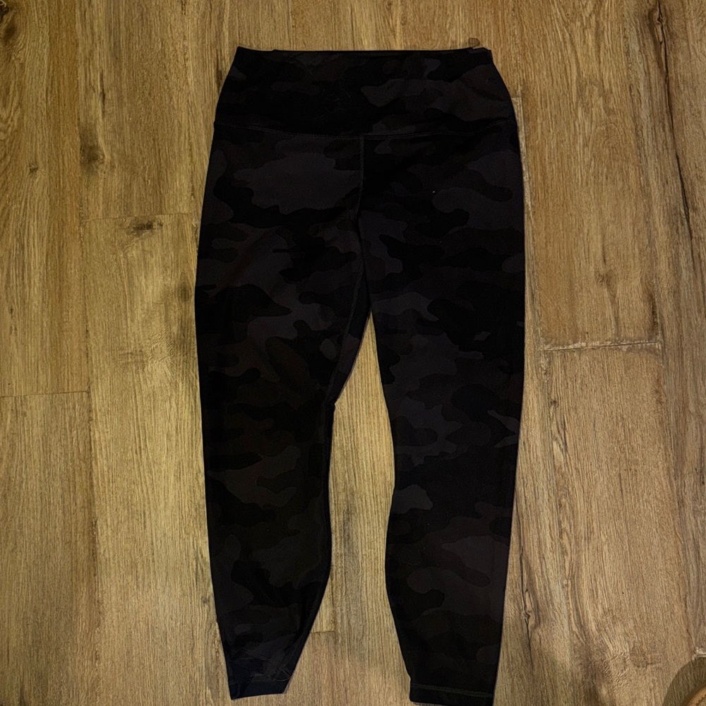 Black Camouflage Leggings